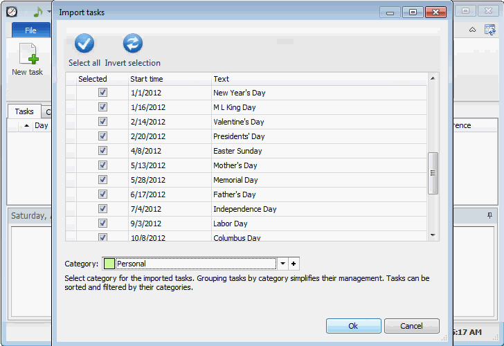 task import 0750