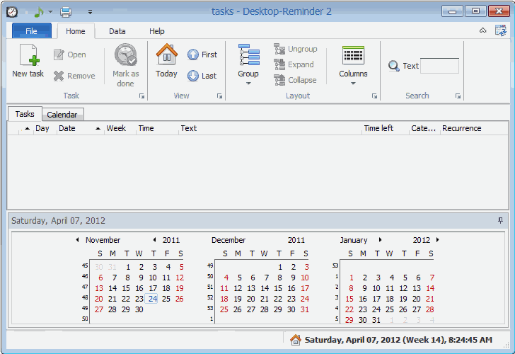 task importing